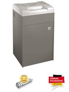 Destructora DAHLE 719 VolumePRO. 8 hojas, partículas 0,8 x 4,7 mm , ancho de entrada 390 mm,190 litros. Nivel de seguridad P-7.