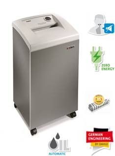 Destructora de oficina DAHLE 706. 5 hojas, partículas 1 x 4,7 mm , ancho boca 240mm, 60 litros. Nivel de seguridad P- 7.