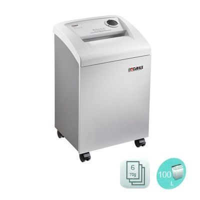 Destructora departamental DAHLE 710 air CleanTEC®  partículas 1 x 4,7 mm, ancho boca 260mm, 100 litros  con lubricación automática