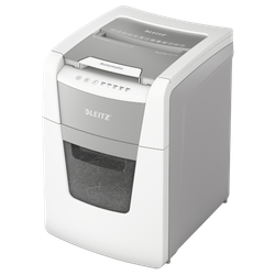 Destructora IQ Auto+ para pequeña oficina 100 P5, autoalimentación, blanca