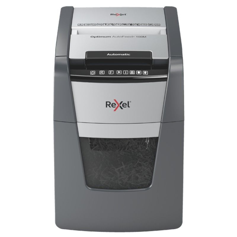 Destructora Optimum Auto+ 100M EU, autoalimentación, negro