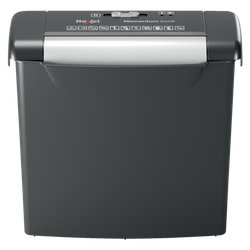 Destructora Rexel Momentum S206, negro/plata