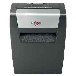 Destructora Rexel Momentum X406, negro/plata