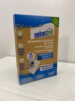 Detergente Tiras Nobacpro 40d Sin Frag.