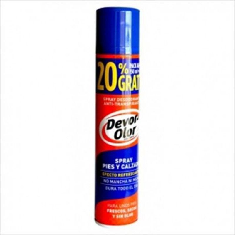 Devor-olor spray desodorante pies y calzado 180 ml ( 150 ml + 30 ml gratis)