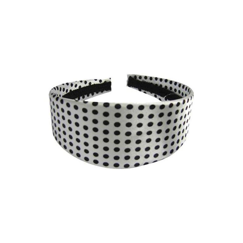 Diadema Blanca Topos