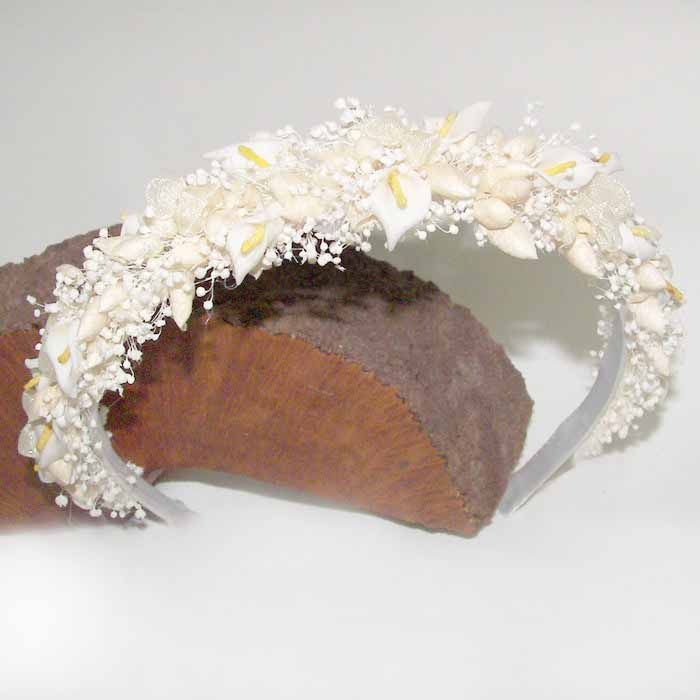 Diadema Flor y Calas Sandra