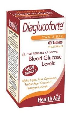 Diaglucoforte 60 Comprimidos Health Aid