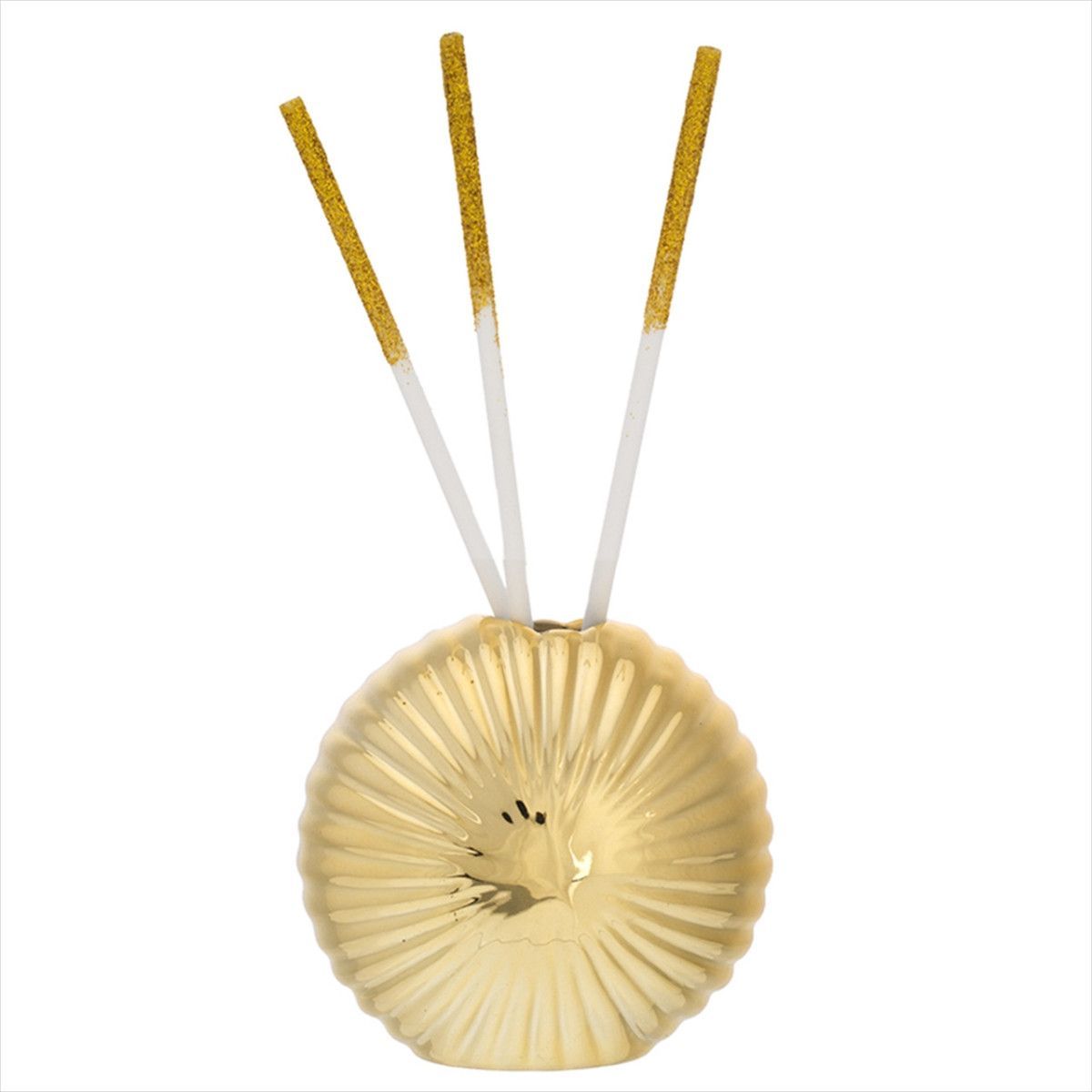 Difusor Fragancia Latón Redondo 2152-01OR Dorado