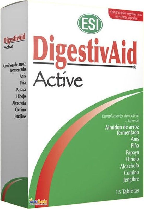 Digestivaid Active 15 Tabletas ESI
