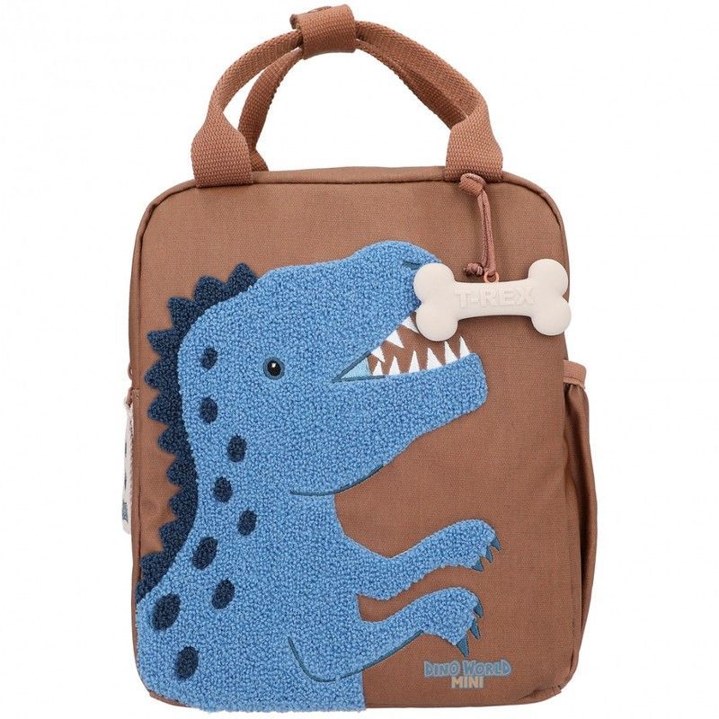 Dino World - Mini Mochila - Color Marrón