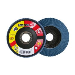 Disco abrasivo láminas FLEXOVIT Disco Lamin.Zircon.115 Flexovit Pro P80