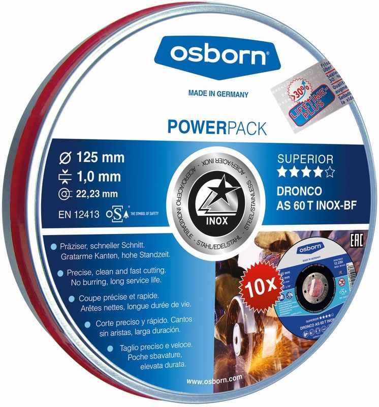 Disco Corte Metal 125x22.23