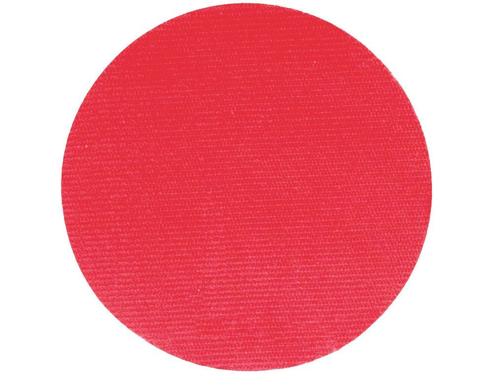 Disco de cierre plico velcro autoadhesivo 20 mm diametro color rojo caja de 400 unidades