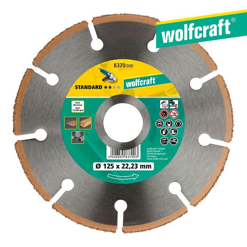 Disco De Corte Ct "Standard" 8369000 Wolfcraft