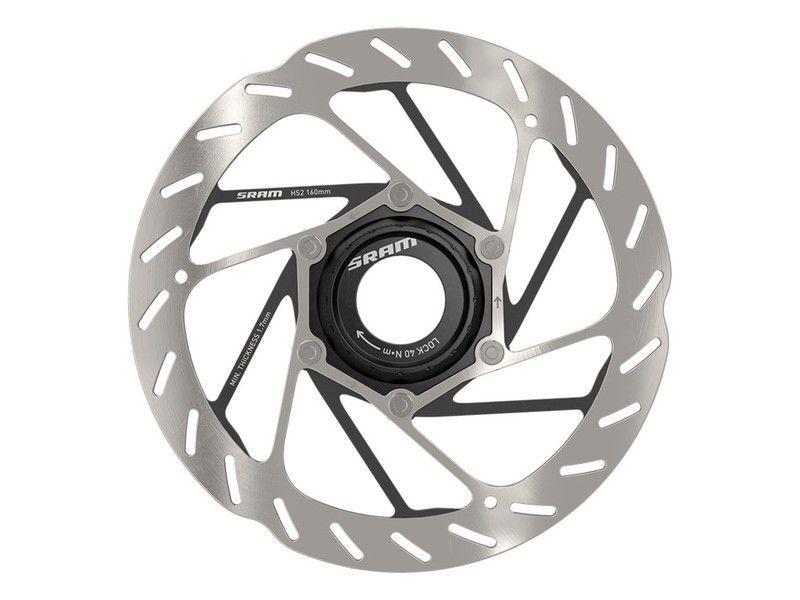 🔥 Disco de Freno SRAM HS2 160mm Centerlock (Biselado) – Precisión y Potencia en Tamaño Compacto 🚴‍♂️⚙️