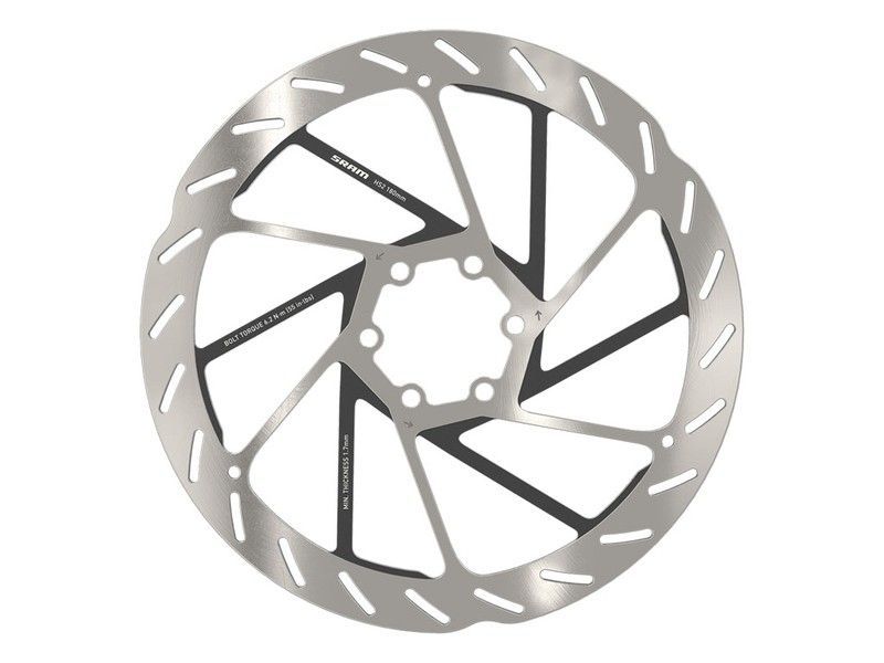 🔥 Disco de Freno SRAM HS2 180mm 6 Tornillos Biselado | Frenada Potente y Silenciosa para MTB y E-Bike 🚴‍♂️🛑