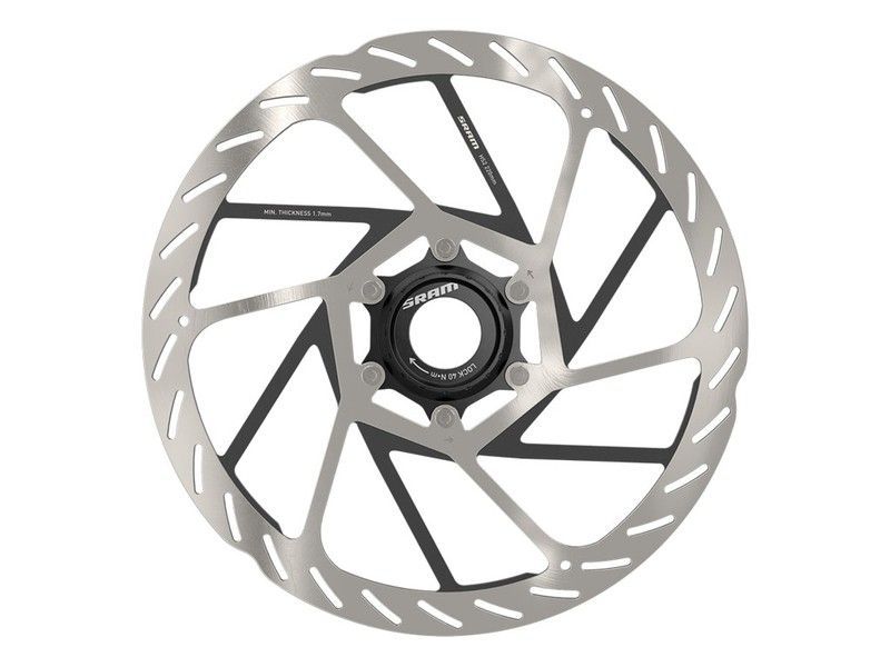 🔥 Disco de Freno SRAM HS2 220mm Centerlock (Biselado) – Potencia y Control Sin Igual 🚴‍♂️💥