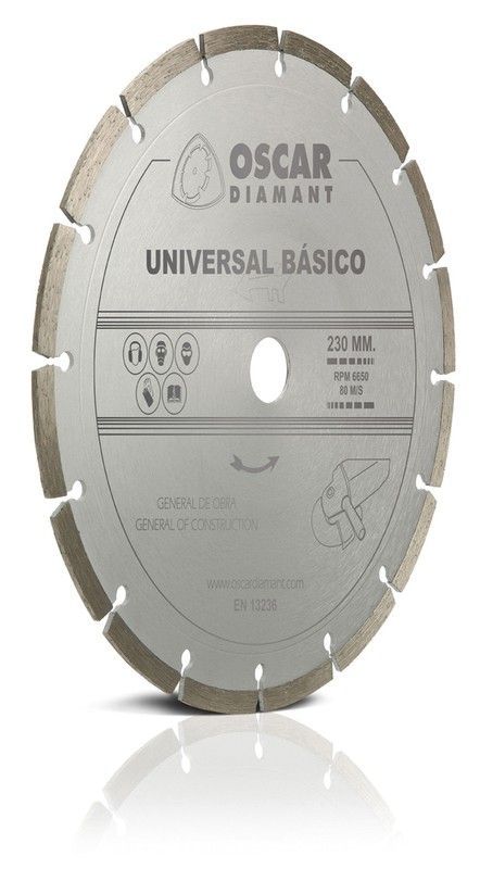 Disco Diamante U.Basico Pack 2 230 MM