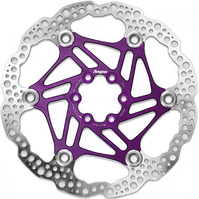💜 Disco Flotante Hope 180mm – Potencia y Precisión con Estilo 🚴‍♂️🛑