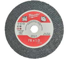 Disco Milwaukee corte abrasivo metal 76 mm