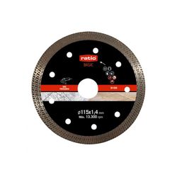 Disco turbo porcelánico Ø 115mm. BASIC. RATIO