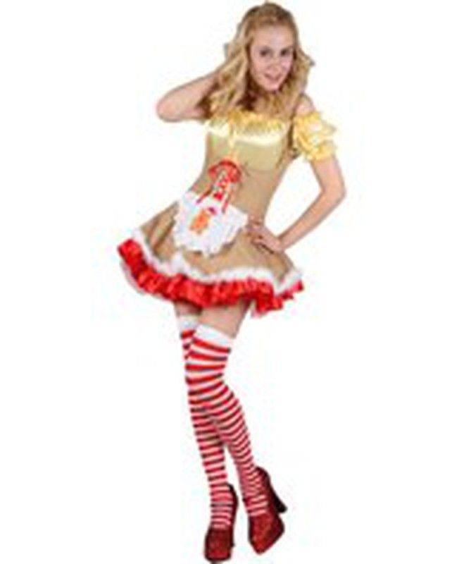 Disfraz Adulta Muñeca Gengibre