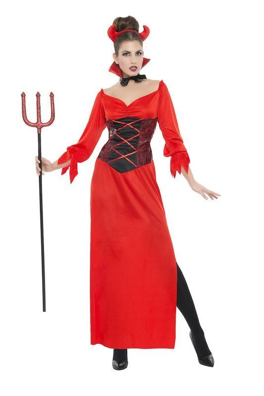 Disfraz adulto de demonia Kimokawaii