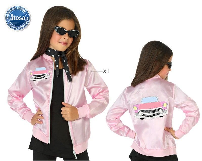 Disfraz años 60 grease niña