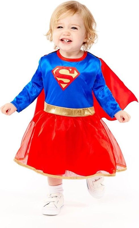 Disfraz Bebe W.B: Supergirl  (6-12 Meses)