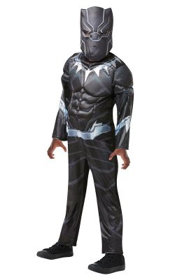 Disfraz black panther deluxe infantil