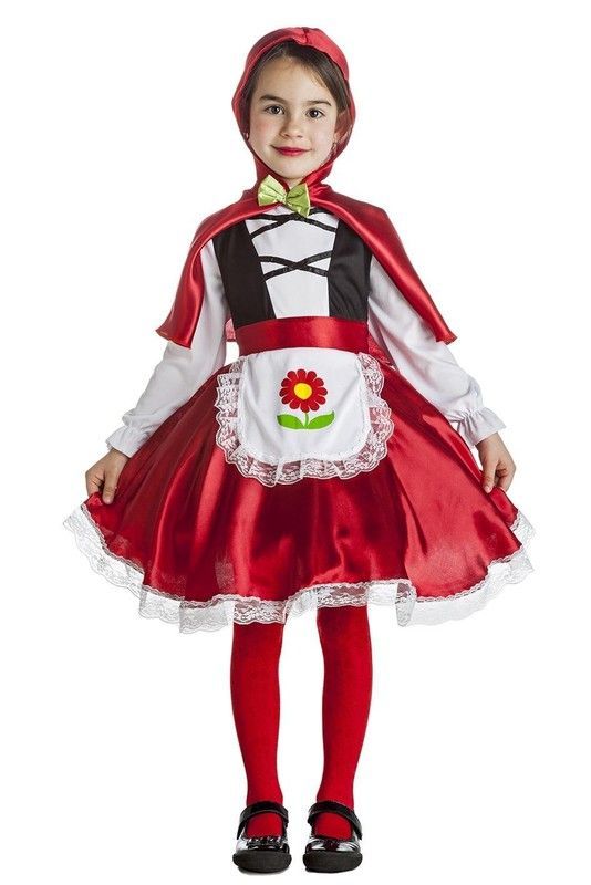Disfraz caperucita roja infantil Kimokawaii