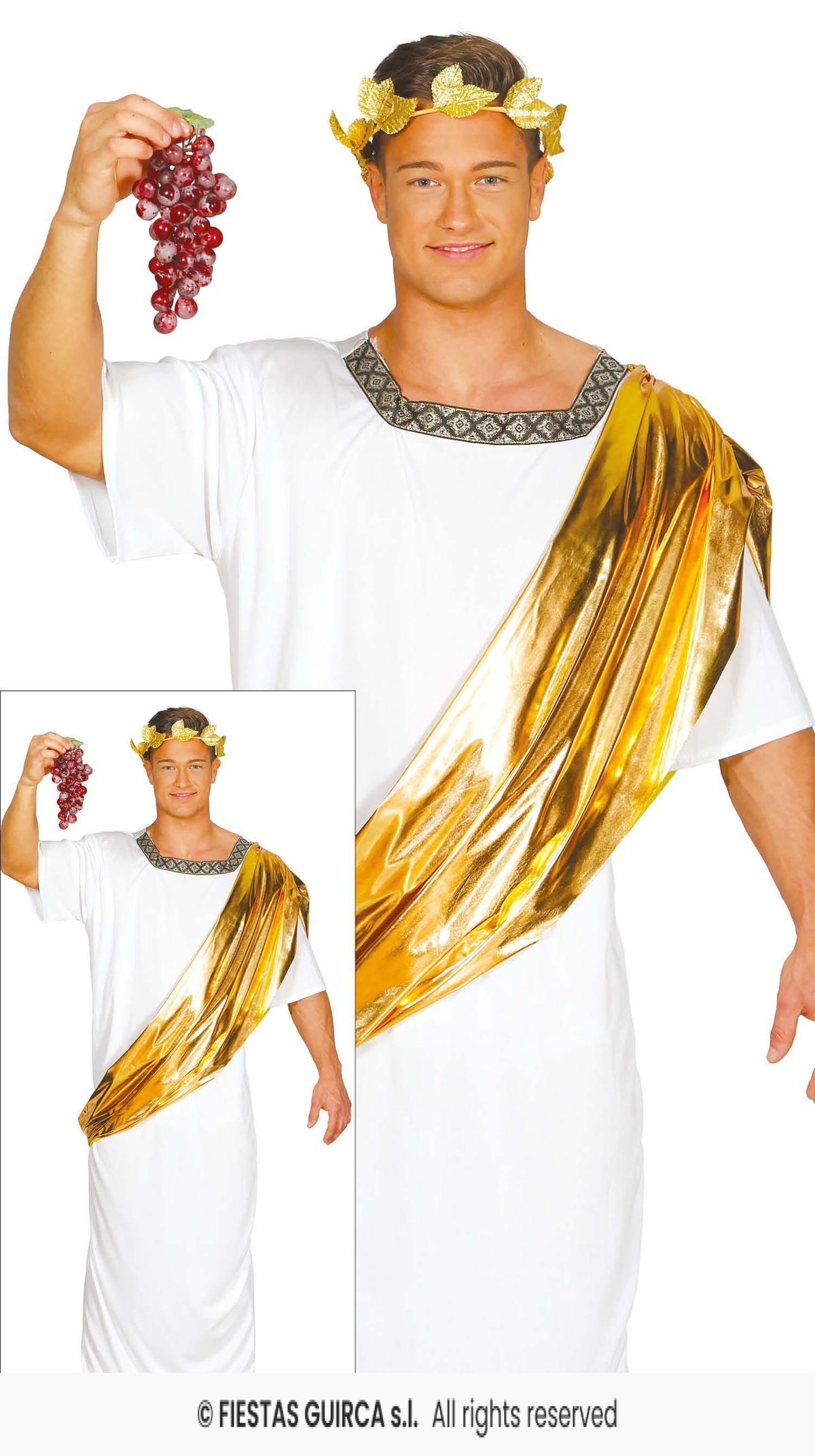 Disfraz Cesar Griegro-Romano