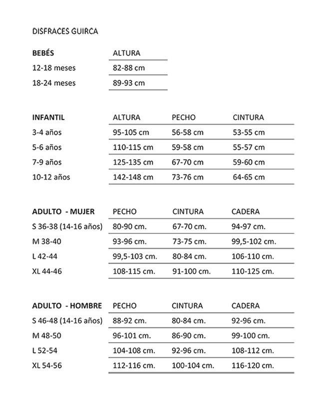 Disfraz Charlestone - Talla Única (38-40)
