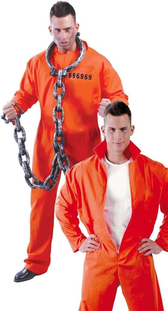 Disfraz Convicto Americano - Talla Única (52-54)