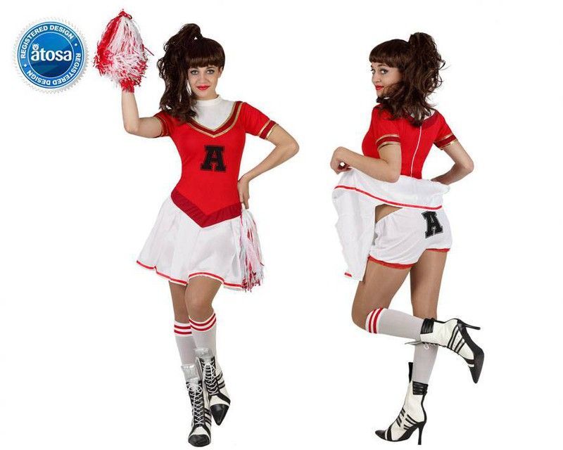 Disfraz de animadora americana