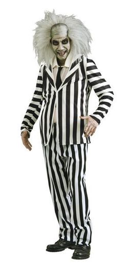 Disfraz de Beetlejuice licencia oficial adulto