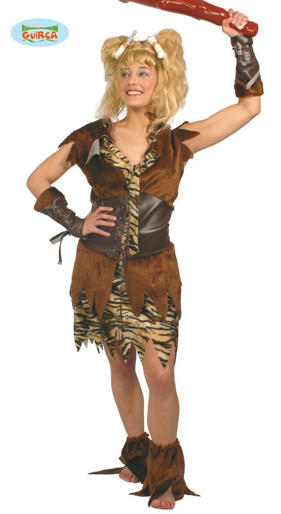 Disfraz de Cavernícola Mujer - Talla Única