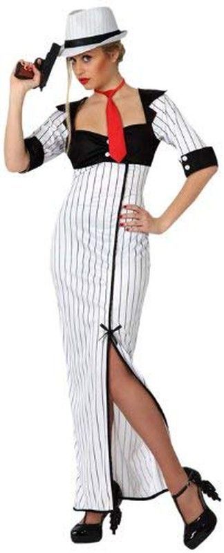 Disfraz de chica ganster