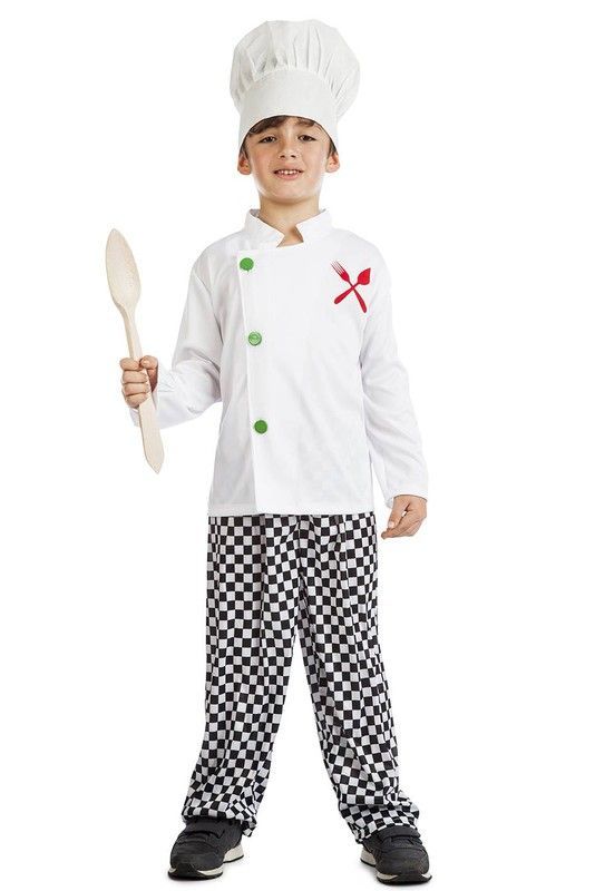 Disfraz de cocinero chef infantil Kimokawaii