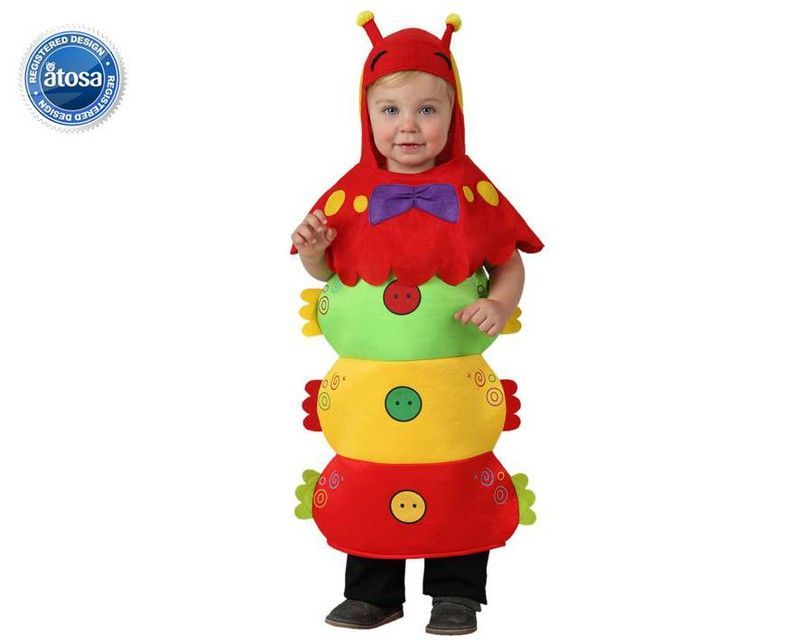 Disfraz de gusano bebe