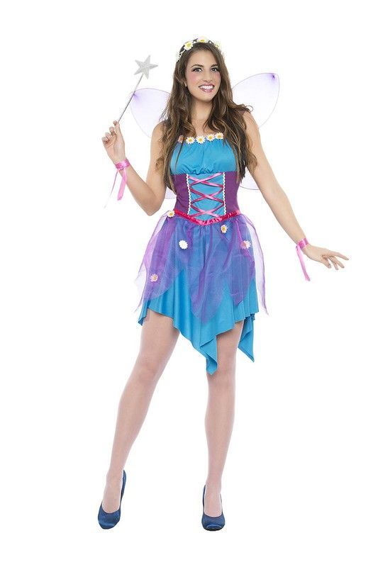 Disfraz de hada azul Kimokawaii