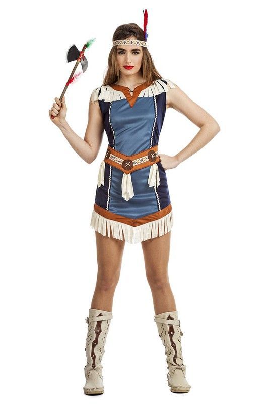 Disfraz de india adulta Kimokawaii