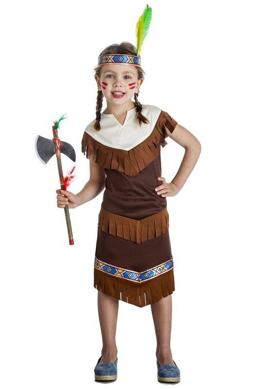 Disfraz de india inf Kimokawaii