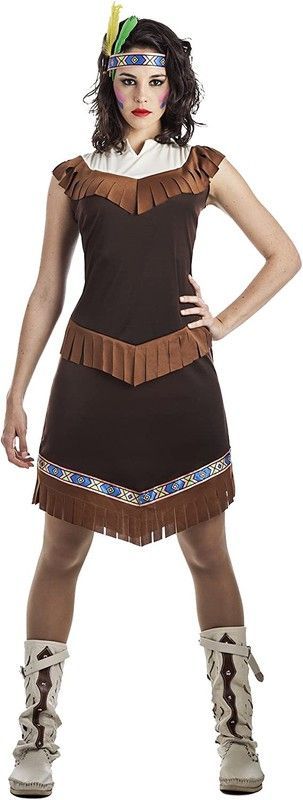 Disfraz de india mujer Kimokawaii