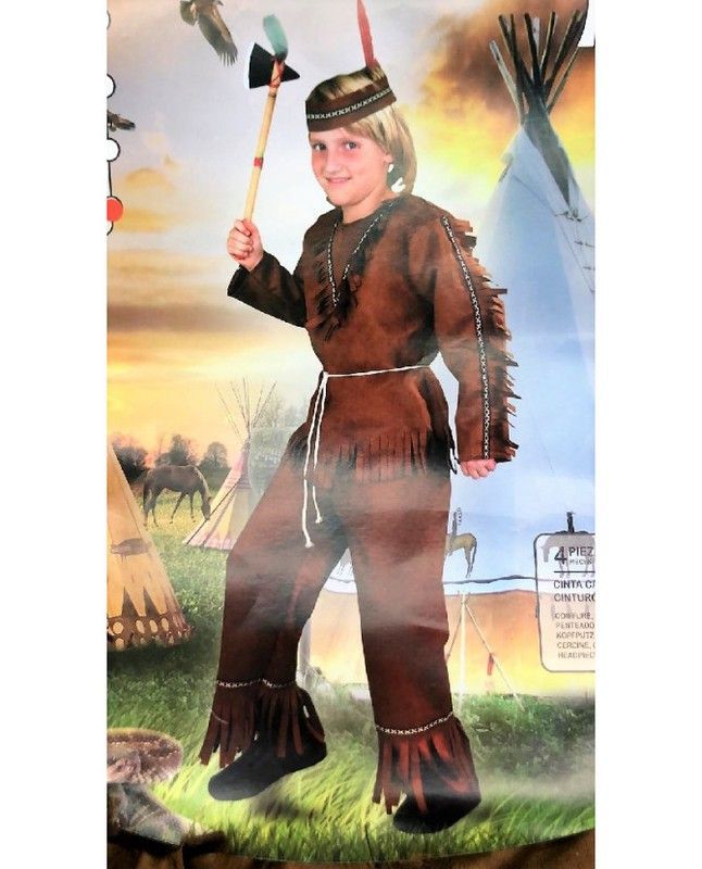 Disfraz de indio