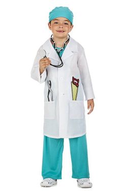 Disfraz de medico infantil Kimokawaii