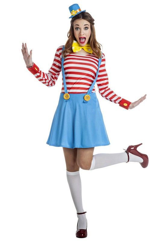 Disfraz de payasa Kimokawaii