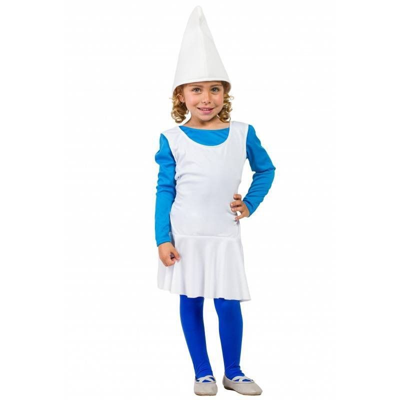 Disfraz de pitufina Kimokawaii