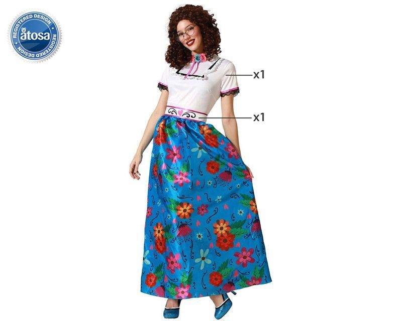 Disfraz de princesa mirabel mujer